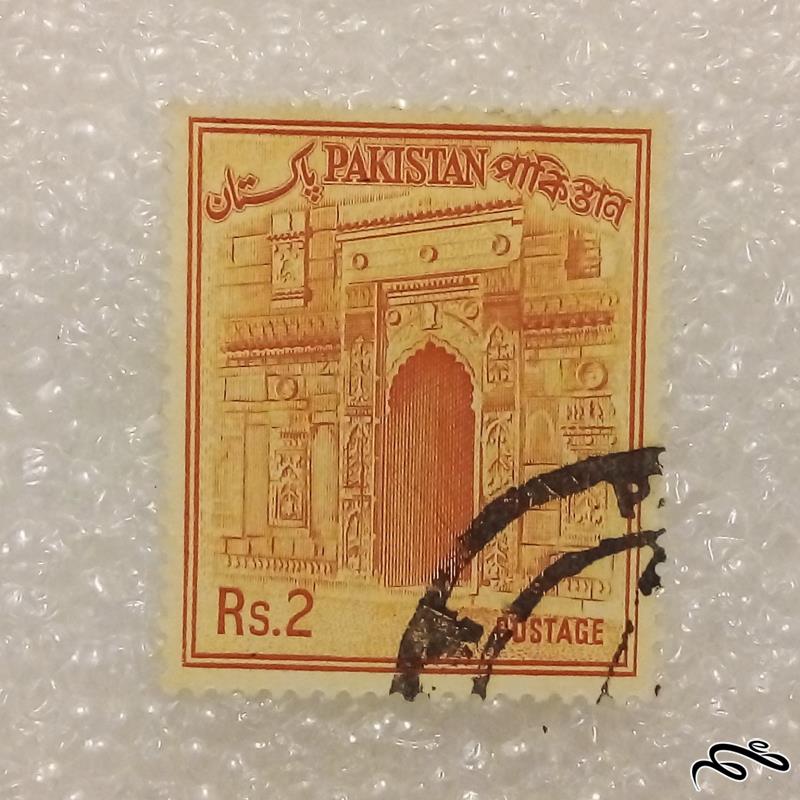 تمبر زیبا و ارزشمند قدیمی پاکستان مسجد چاتا سونا (۹۵)۴