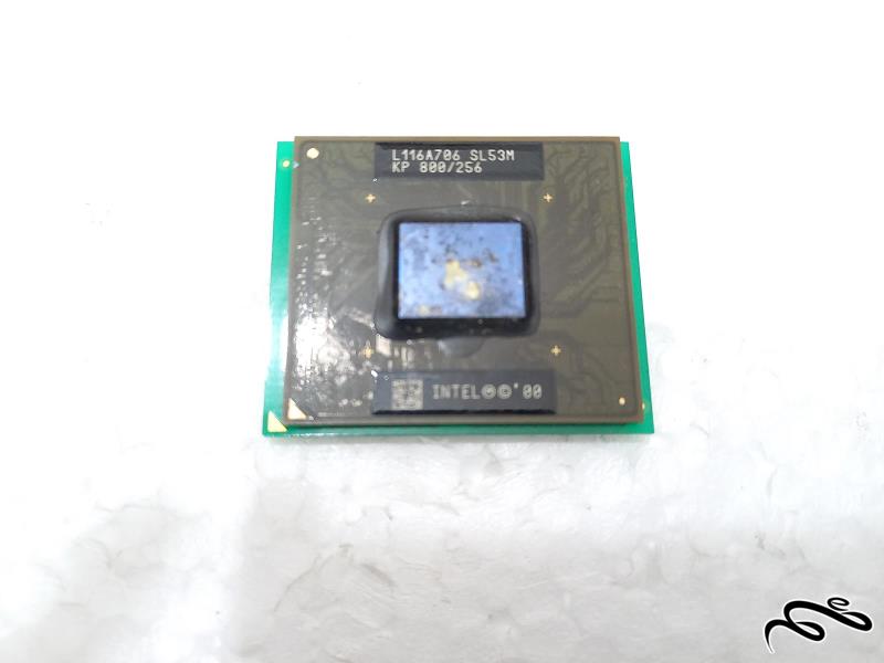 پردازنده لپ تاپ Intel Mobile P III ۸۰۰MHz نایاب