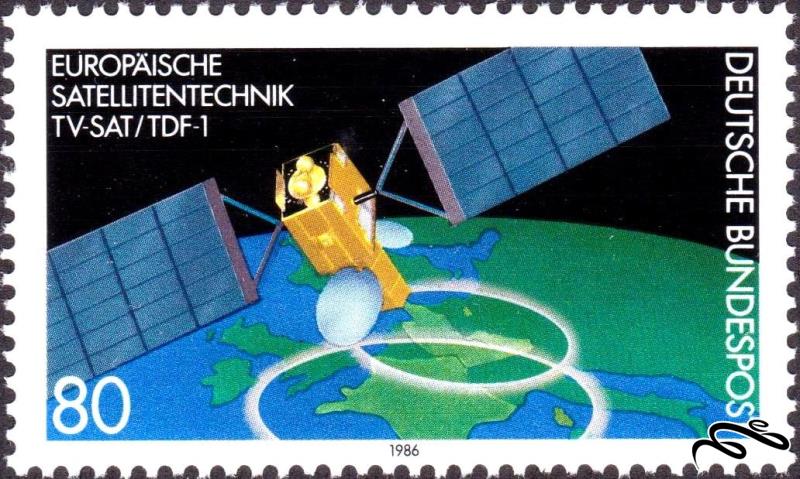 🇩🇪آلمان 1986 European Satellite Technology