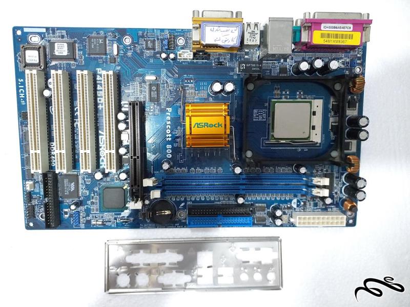 باندل Asrock P4i45D با سی پی یو سلرون 2/4GHz