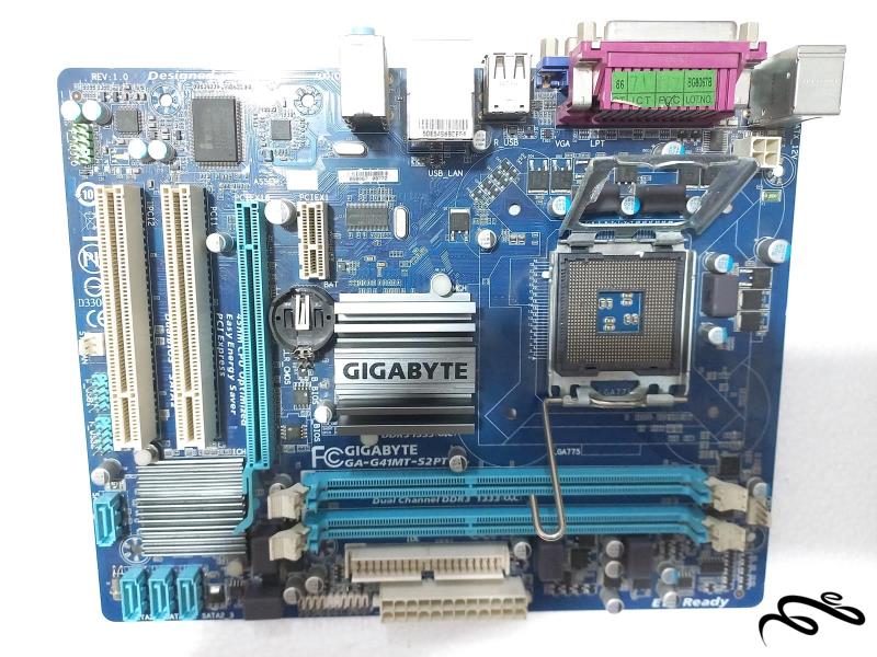 مادربرد GigaByte GA-G41MT-S2PT سوکت 775 رم DDR3