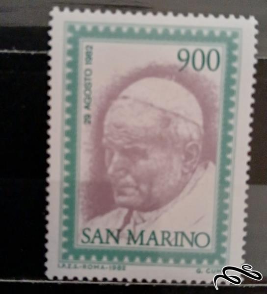 سن مارینو ۱۹۸۲ / سری دیدار پاپ ژان پل دوم