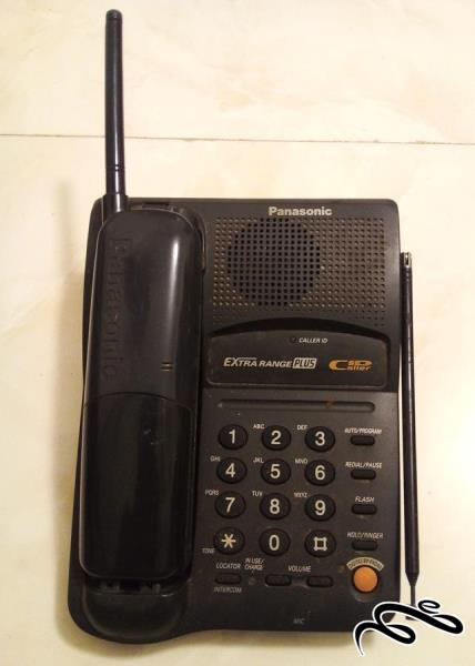 گوشی تلفن بی سیم پاناسونیک مدل اکسترا رنج پلاس panasonic kx-tc 1222jxb اصلی (ک 1)0