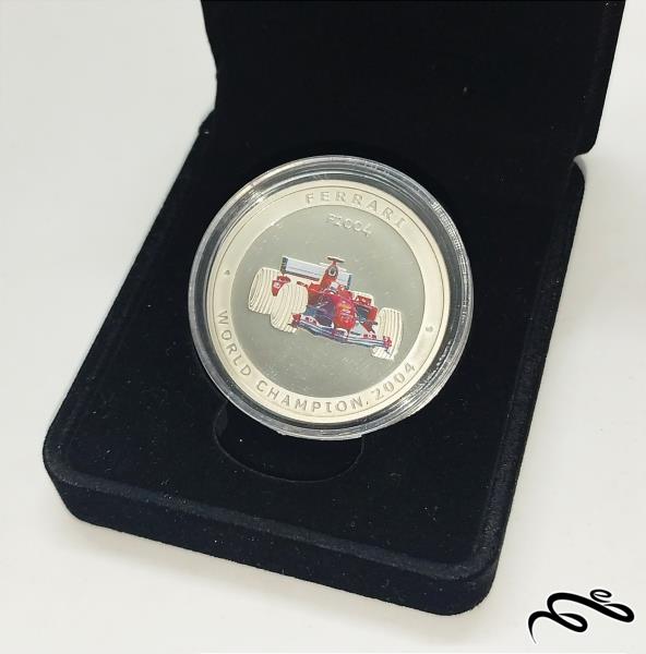 سکه نقره 5 دلار جزایر کوک 2005 یادبود