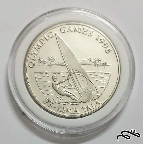 سکه نقره یادبودی توکلائو 1994