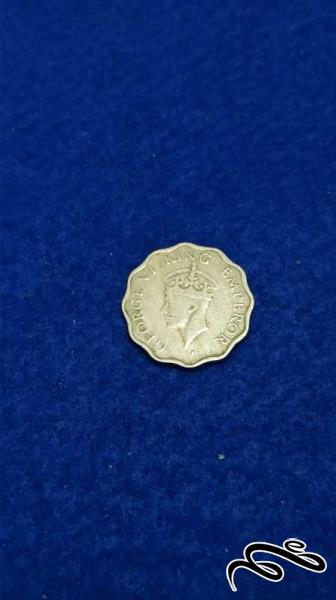 سکه هند مستعمره جورج ششم 1940