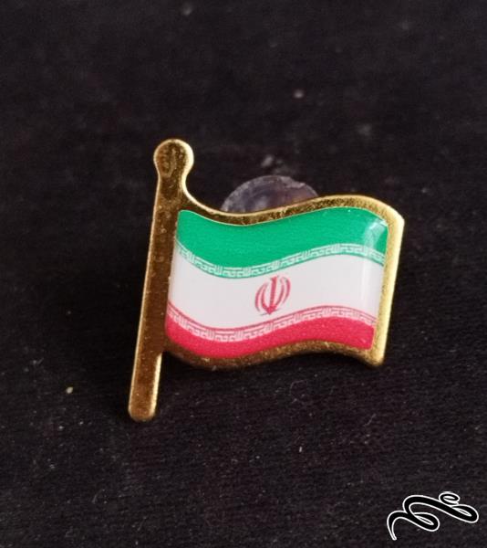 بج سینه طرح  پرچم  ایران