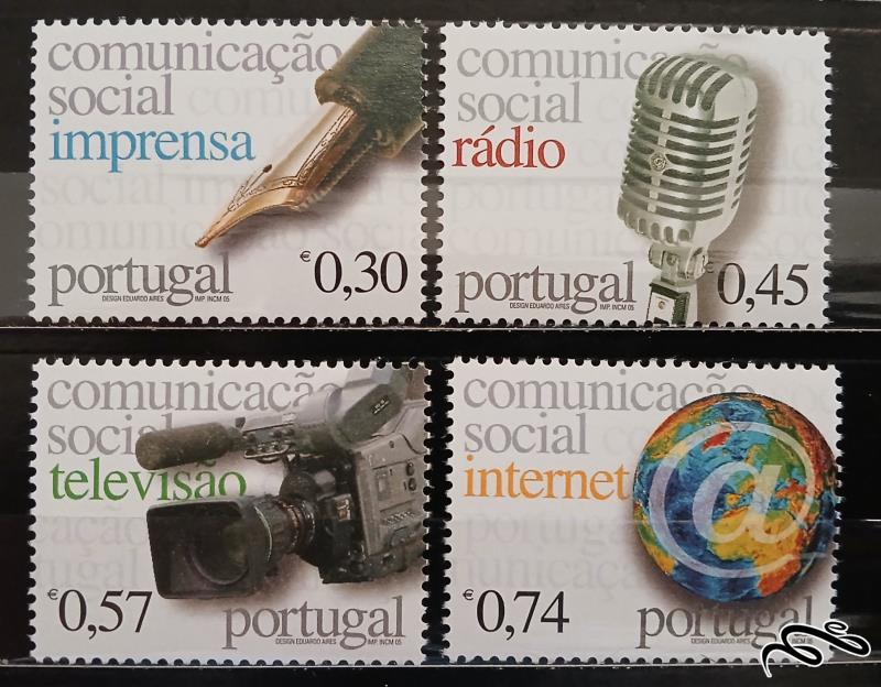 پرتغال2005/ارزش اسمی تمبرها یورو // رسانه ها