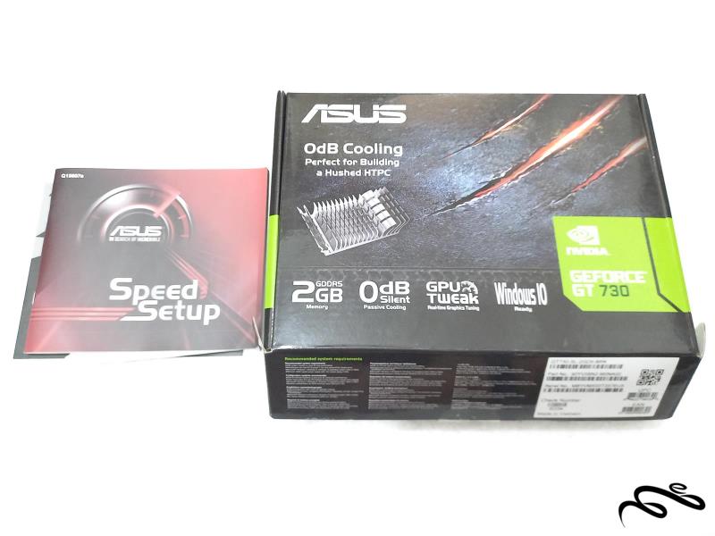 کارتن و دفترچه Asus GT730 2GB GDDR5