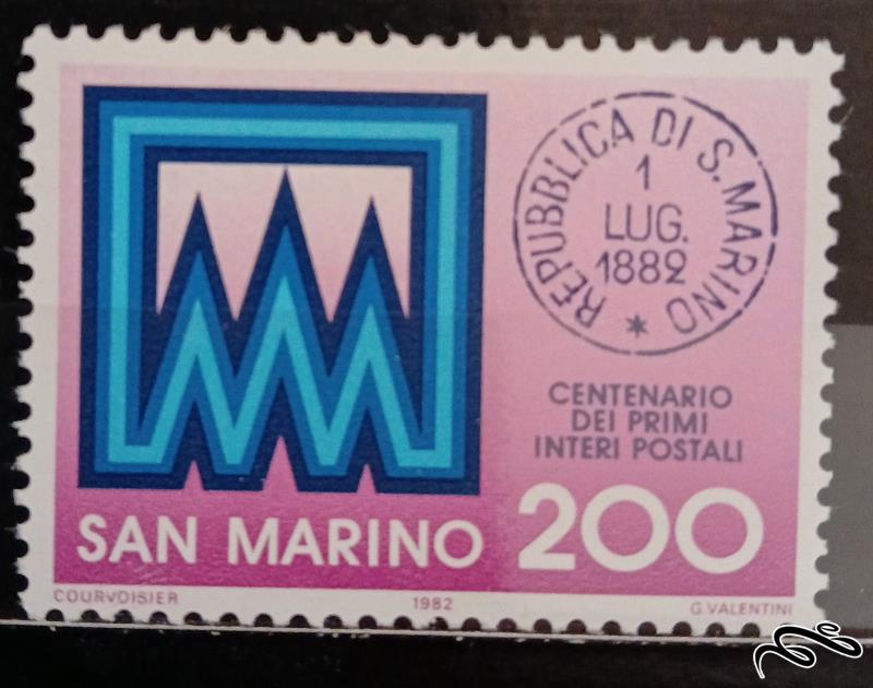سن مارینو 1982 / صدمین سالگرد تولید لوازم التحریر پستی