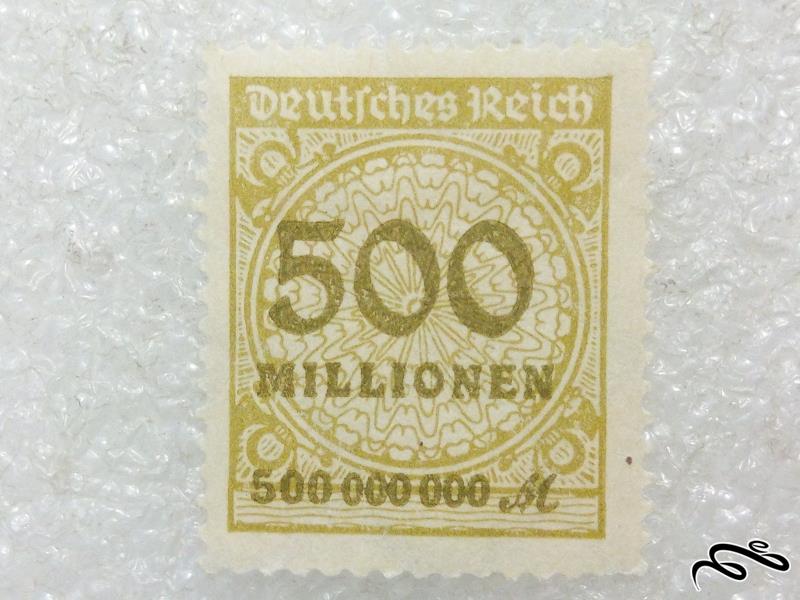 تمبر ارزشمند قدیمی مالی المان رایش.سورشارژ (97)6