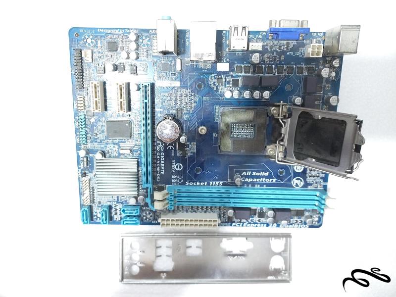 مادربرد GigaByte GA-H61M-DS2 سوکت 1155 رم DDR3