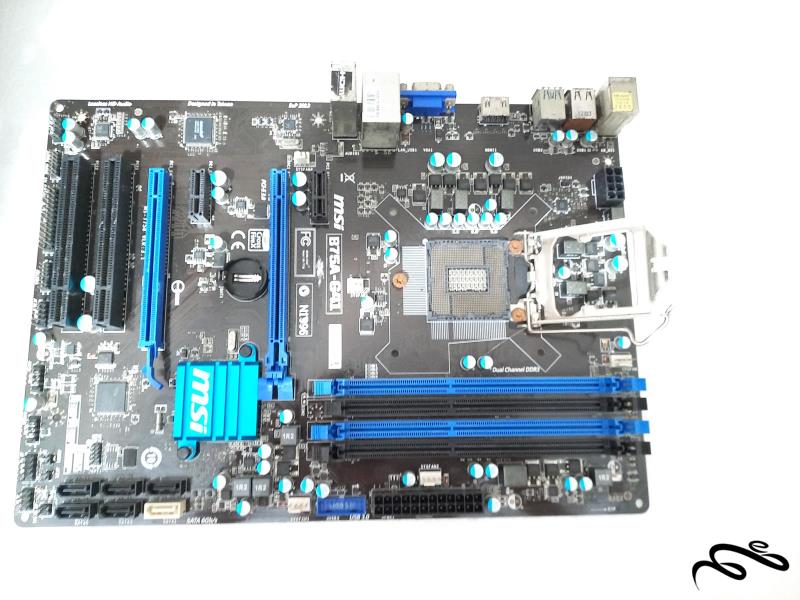 مادربرد MSI B75-G41 سوکت 1155 معیوب