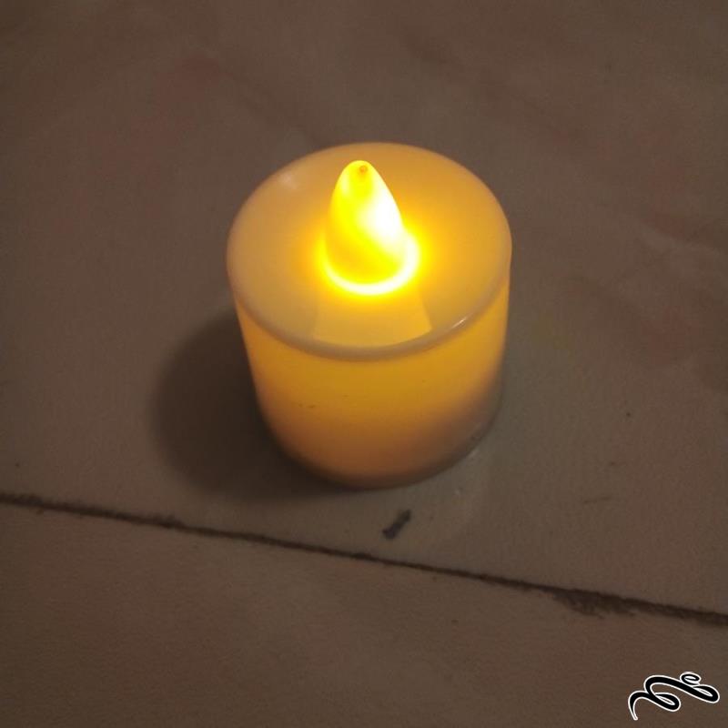 شمع تزئینی دائمی باتری خور کلید دار باکیفیت (ک 14)+
