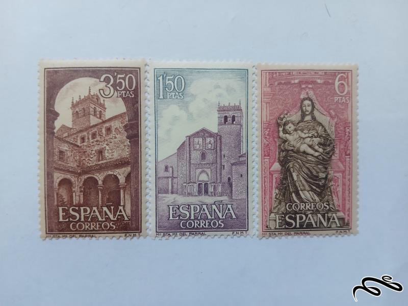 اسپانیا 1968 سری صومعه ها و صومعه ها