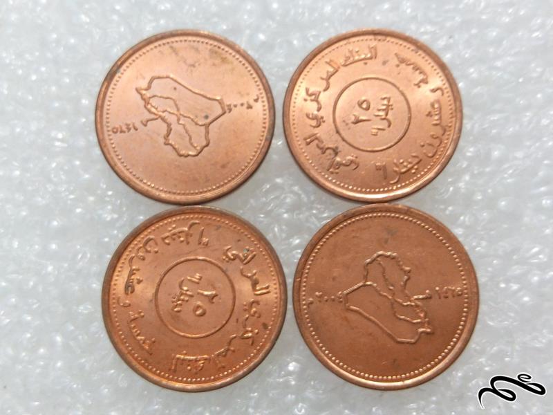 4 سکه زیبا و ارزشی 25 دینار عراقی (1)120