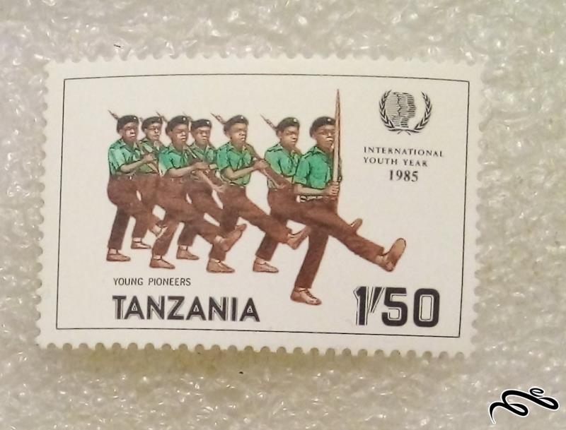 تمبر باارزش قدیمی و کلاسیک 1985 تانزانیا . جوانان (95)0