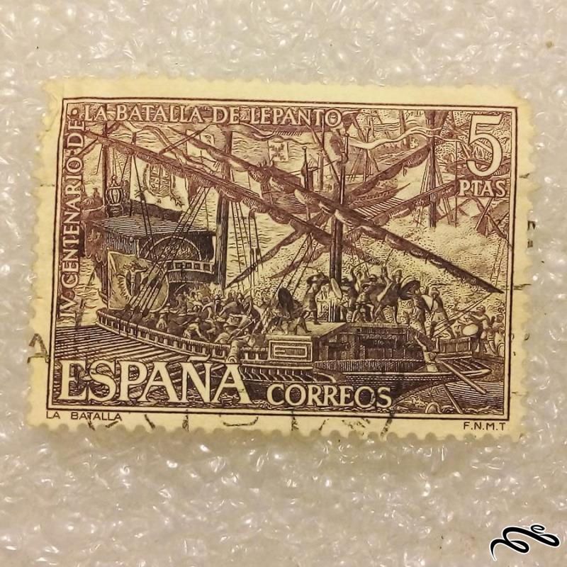 تمبر باارزش قدیمی اسپانیا . باطله (90)3